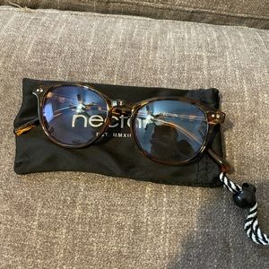 Nectar blue light blocking glasses brown tortoise